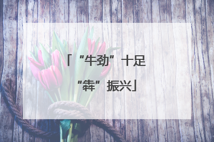 “牛劲”十足“犇”振兴