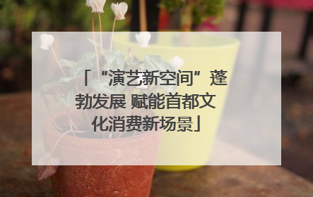 “演艺新空间”蓬勃发展 赋能首都文化消费新场景
