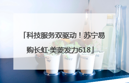 科技服务双驱动!苏宁易购长虹·美菱发力618