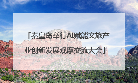 秦皇岛举行AI赋能文旅产业创新发展观摩交流大会
