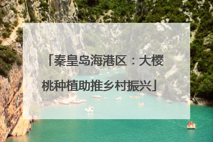 秦皇岛海港区：大樱桃种植助推乡村振兴