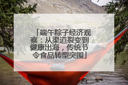 端午粽子经济观察：从渠道裂变到健康出海，传统节令食品转型突围