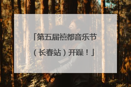 第五届禧都音乐节（长春站）开躁！