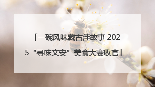 一碗风味藏古洼故事 2025“寻味文安”美食大赛收官
