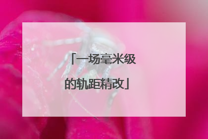 一场毫米级的轨距精改
