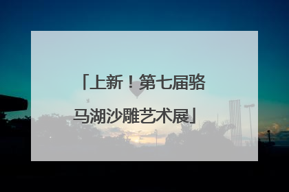 上新！第七届骆马湖沙雕艺术展