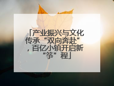 产业振兴与文化传承“双向奔赴”，百亿小镇开启新“筝”程