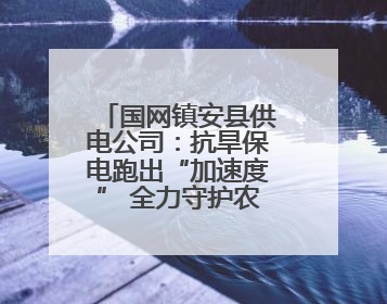 国网镇安县供电公司：抗旱保电跑出“加速度” 全力守护农田灌溉用电
