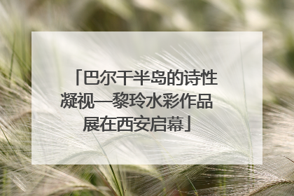 巴尔干半岛的诗性凝视—黎玲水彩作品展在西安启幕