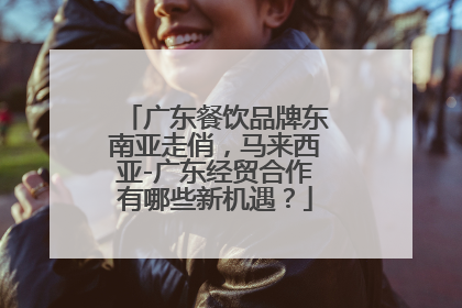 广东餐饮品牌东南亚走俏，马来西亚-广东经贸合作有哪些新机遇？