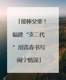 接棒父辈！福建“支二代”用青春书写闽宁情深