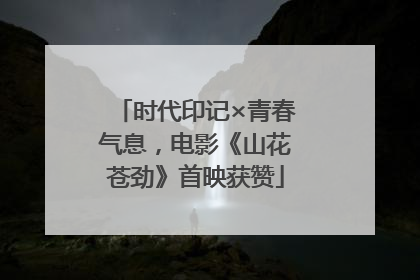 时代印记×青春气息，电影《山花苍劲》首映获赞