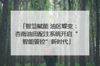 智慧赋能 油区蝶变：杏南油田配注系统开启“智能管控”新时代