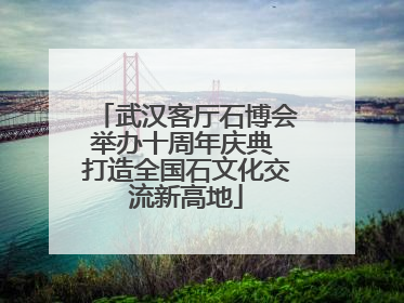 武汉客厅石博会举办十周年庆典 打造全国石文化交流新高地