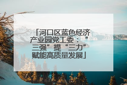 河口区蓝色经济产业园党工委：“三强”提“三力”赋能高质量发展