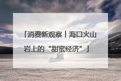消费新观察丨海口火山岩上的“甜蜜经济”
