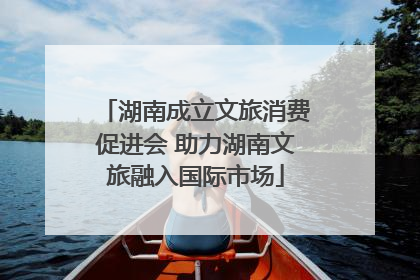 湖南成立文旅消费促进会 助力湖南文旅融入国际市场