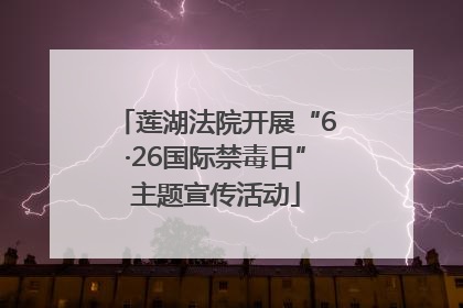 莲湖法院开展“6·26国际禁毒日”主题宣传活动