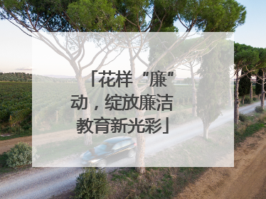 花样“廉”动，绽放廉洁教育新光彩