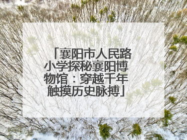 襄阳市人民路小学探秘襄阳博物馆：穿越千年触摸历史脉搏