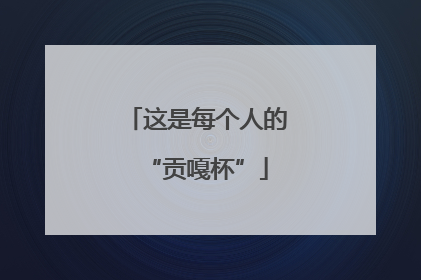 这是每个人的“贡嘎杯”