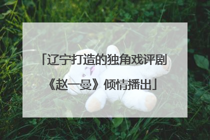 辽宁打造的独角戏评剧《赵一曼》倾情播出
