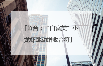 鱼台：“白富美”小龙虾跳动增收音符