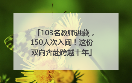 103名教师进藏，150人次入闽！这份双向奔赴跨越十年