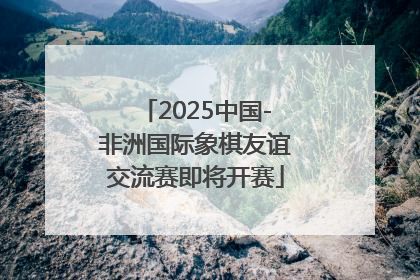 2025中国-非洲国际象棋友谊交流赛即将开赛